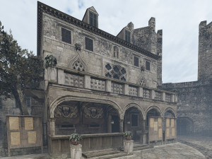 Old German Town Modelo 3D