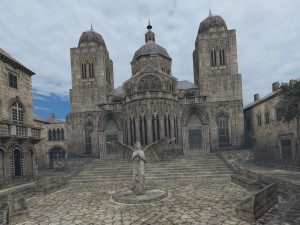 Old German Town Modelo 3D