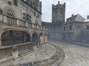 Old German Town Modelo 3D