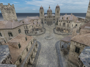 Old German Town Modelo 3D