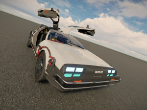 DeLorean DMC-12 3D Model