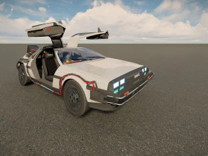 DeLorean DMC-12 3D Model