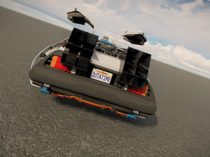 DeLorean DMC-12 3D Model