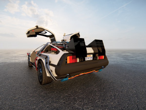 DeLorean DMC-12 3D Model