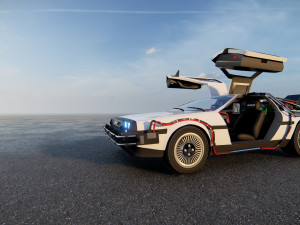 DeLorean DMC-12 3D Model