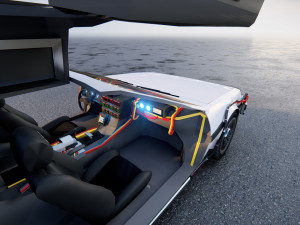DeLorean DMC-12 3D Model
