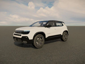 Jeep Avenger 2024 3D Model