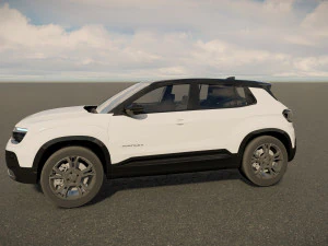 Jeep Avenger 2024 3D Model