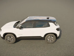 Jeep Avenger 2024 3D Model