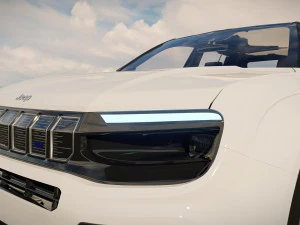 Jeep Avenger 2024 3D Model