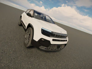 Jeep Avenger 2024 3D Model