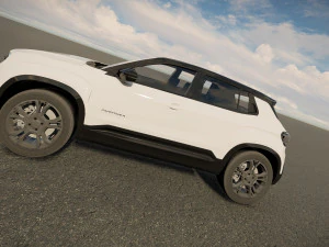 Jeep Avenger 2024 3D Model