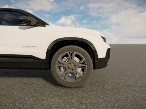 Jeep Avenger 2024 3D Model