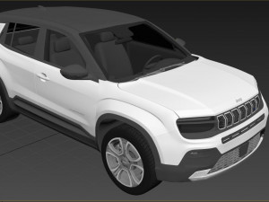 Jeep Avenger 2024 Modello 3D