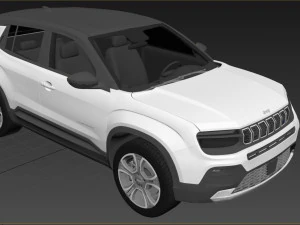 Jeep Avenger 2024 3D Model