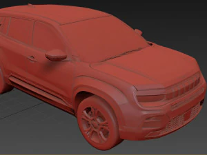Jeep Avenger 2024 3D Model