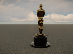 Statuette Oscar Modèle 3D