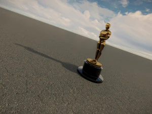 Statuette Oscar Modèle 3D