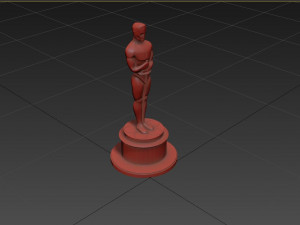 Oscar Statuette Modelo 3D