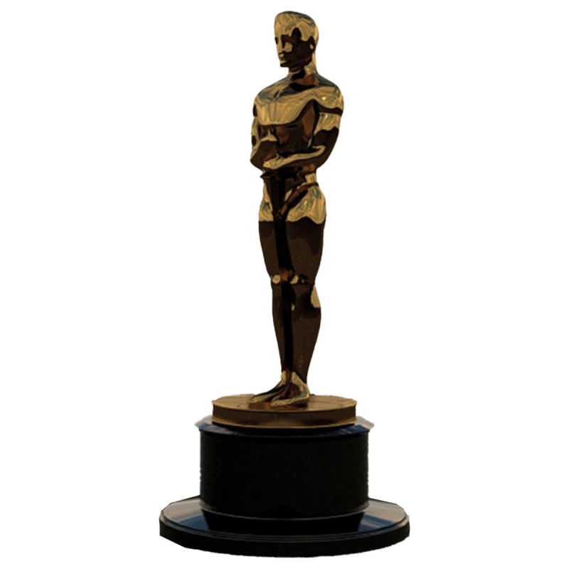Statuette Oscar Modèle 3D .c4d .max .obj .3ds .fbx .stl .blend