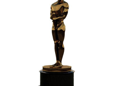Oscar Statuette Modelo 3D