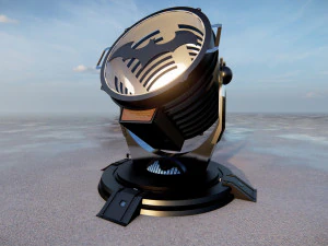 Batman light signal 3D Model