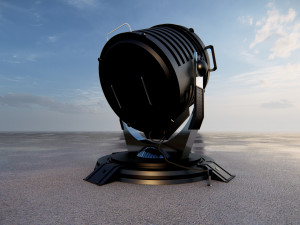 Batman light signal Model 3D