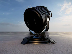 Batman light signal 3D Model