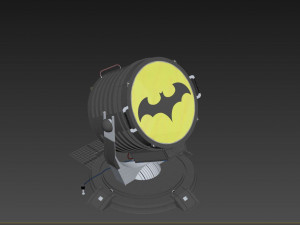 Batman light signal Model 3D