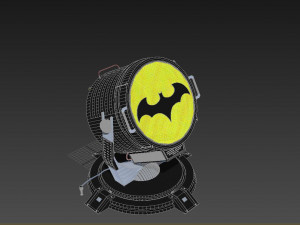 Batman light signal Model 3D