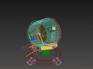 Batman light signal Model 3D