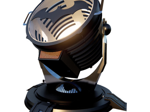 Batman light signal Modelo 3D