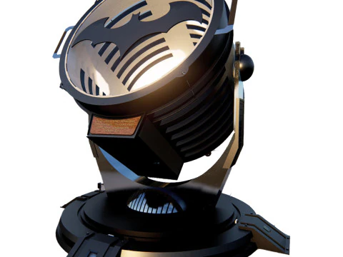 señal luminosa de batman Modelo 3D