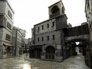 Old citadel fortress Modèle 3D