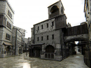 Old citadel fortress 3D Model