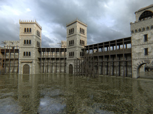 Old citadel fortress Modèle 3D