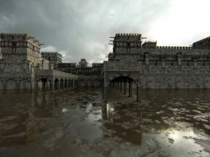 Old citadel fortress 3D Model