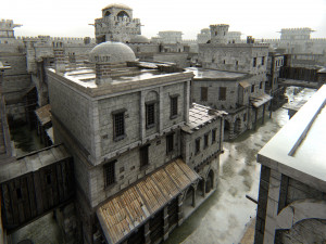 Old citadel fortress Modèle 3D