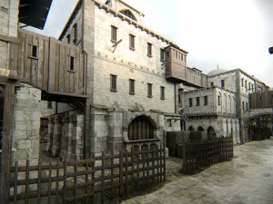 Old citadel fortress 3D Model