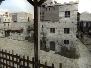 Old citadel fortress 3D Model