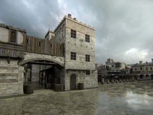 Old citadel fortress Modèle 3D