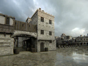 Old citadel fortress 3D Model