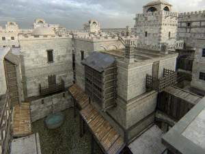 Old citadel fortress 3D Model