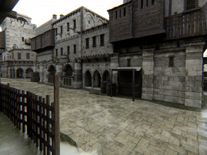 Old citadel fortress Modèle 3D