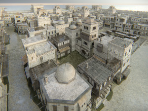Old citadel fortress Modèle 3D