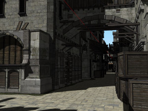 Old citadel fortress Modèle 3D