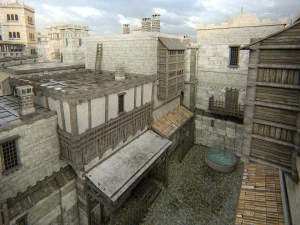 Old citadel fortress 3D Model