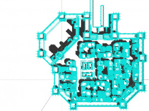 Old citadel fortress Modèle 3D