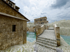 Old Town 3D-Modell