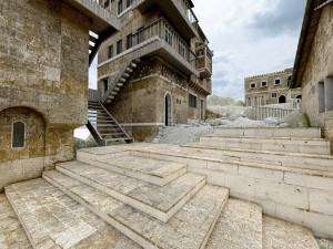 Old Town 3D-Modell